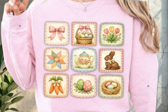 Download Vintage Easter PNG, Thrifted Decor - Vintage easter png Collection