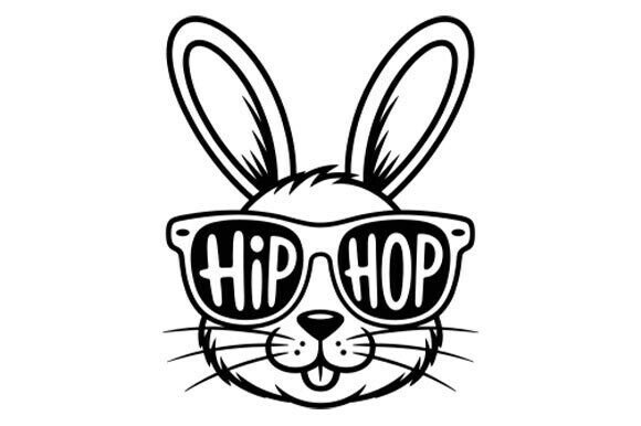 Download Hip Hop SVG Easter Bunny Sunglasses Svg - Easter bunny sunglasses Collection