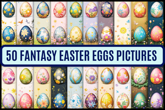 Download 50 Fantasy Easter Eggs Pictures - Egg Collection
