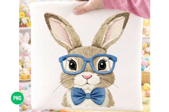 Download Retro Easter Bunny PNG, Easter PNG - Premium Resources