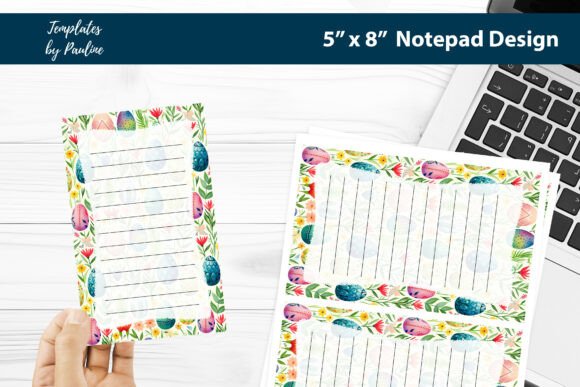 Download Easter Egg Printable Notepad Template - Egg Collection