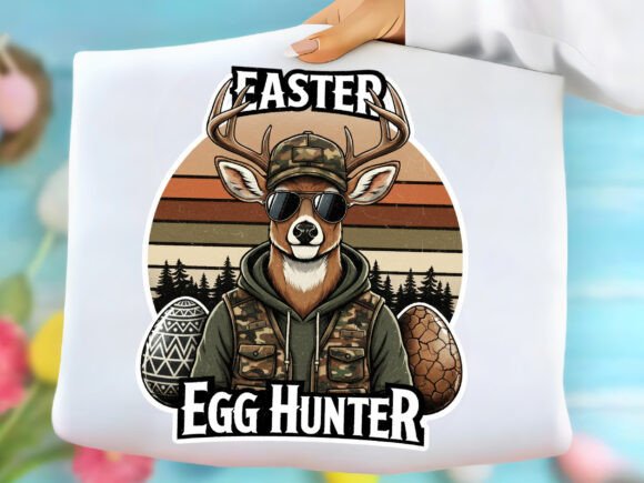 Download Egg Hunter Deer Buck Kids Easter PNG - Egg Collection