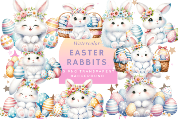 Download Easter Eggs Rabbit Nursery Cute Bunny - Egg Collection