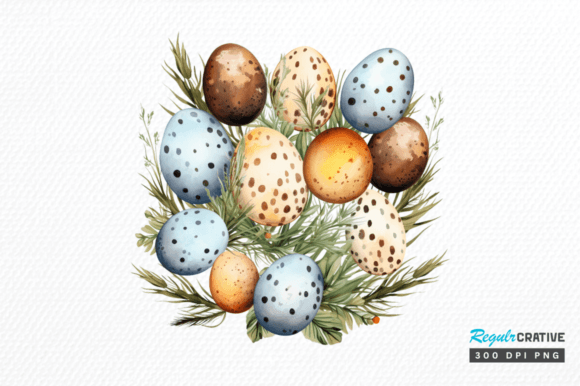 Download Watercolor Eggs Easter Day Clipart Png - Egg Collection