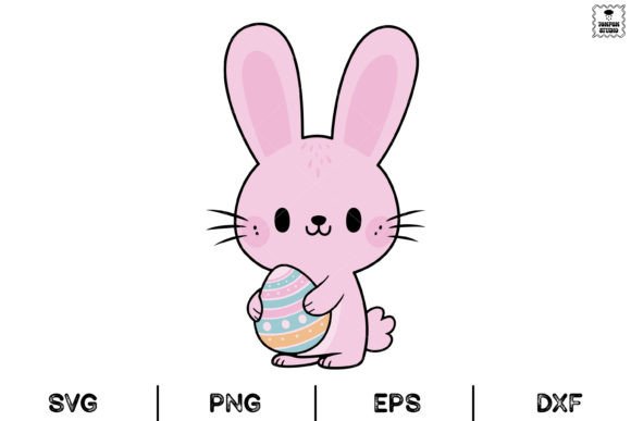 Download Bunny with Egg Easter, Cute Bunny, Svg - Egg Collection